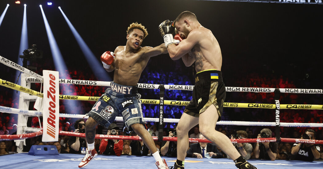 Haney and Lomachenko give lightweight boxing another close fight