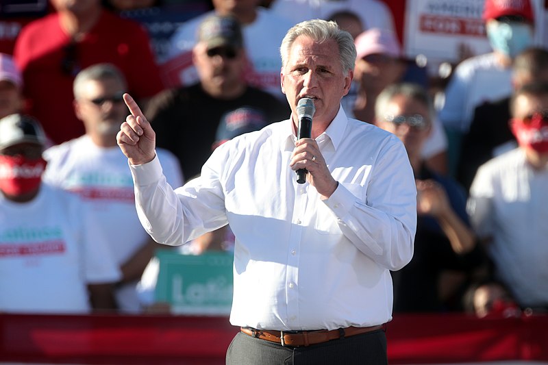 McCarthy insists that a debt ceiling needs to be cut