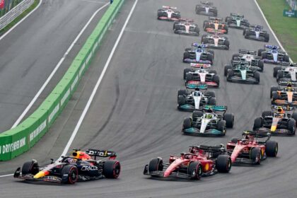 The Dutch Formula 1 Grand Prix at the Zandvoort circuit in September 2022