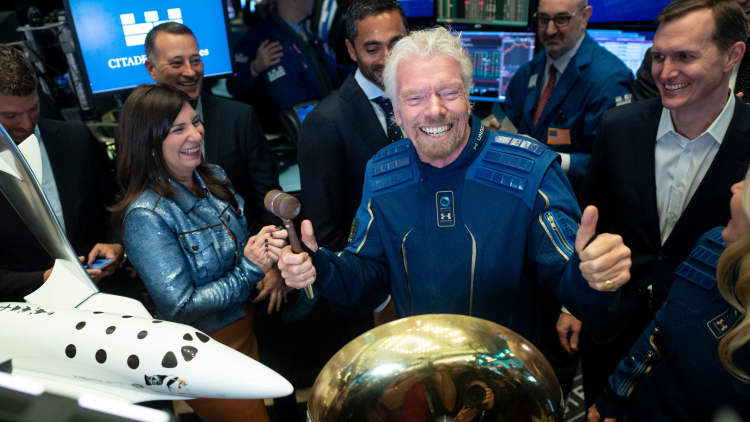 Virgin Galactic is aiming for its first spaceflight since Branson on May 25