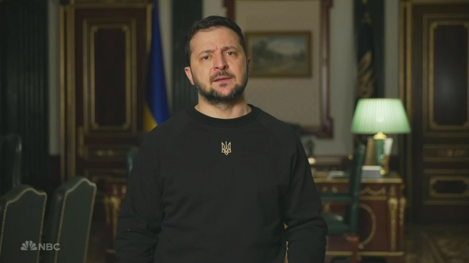 Volodymyr Zelenskyy 'excluded' from Eurovision broadcast