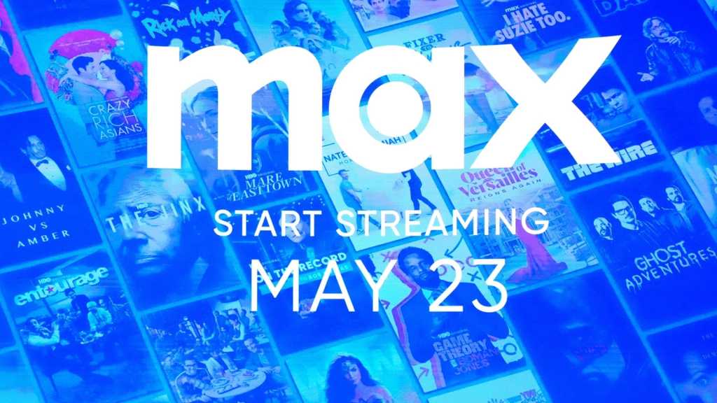 Max advert screenshot with 'start streaming May 23' written underneath