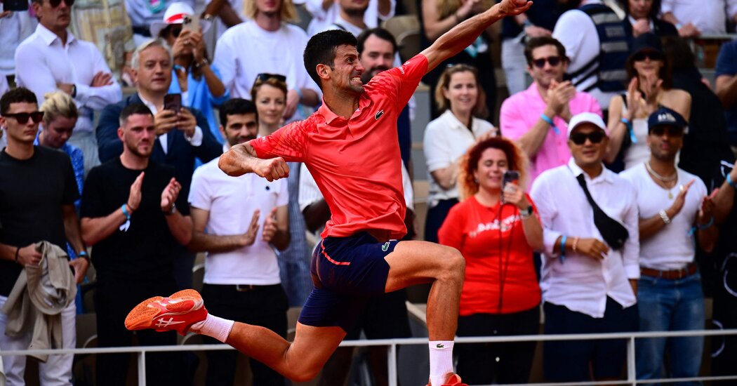 Novak Djokovic captures the French Open and a 23rd Grand Slam title