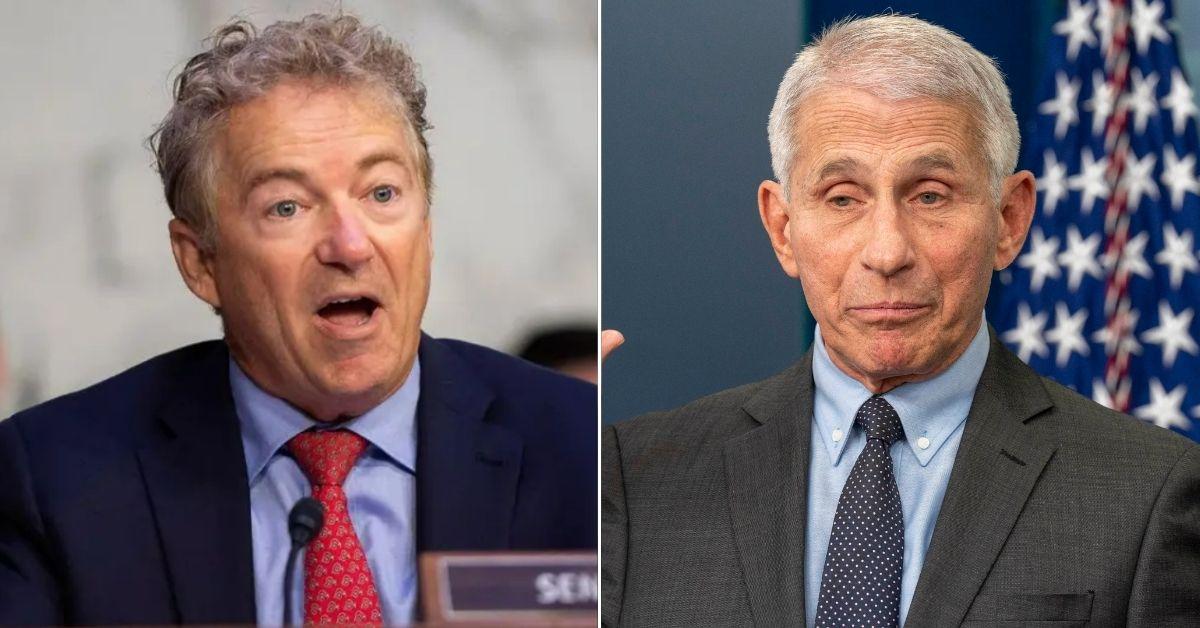 Rand Paul accuses Dr.  Fauci of orchestrating an 'elaborate cover-up'