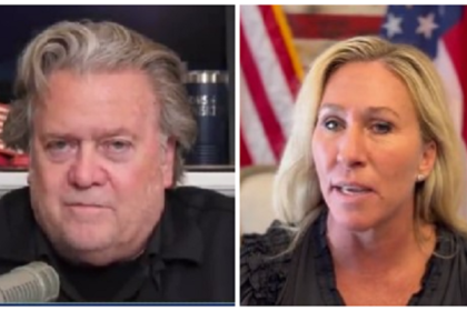 Steve Bannon wants Marjorie Taylor Greene to take precedence after voting for Biden-McCarthy debt ceiling