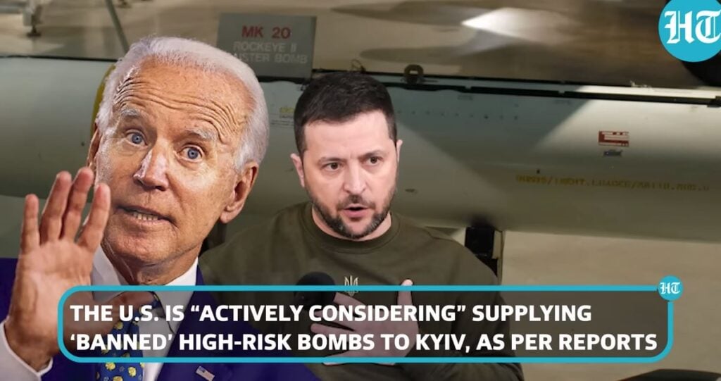 "A War Crime" - Joe Biden Turns US Into International Enemy #1 - Will Send Thousands Of Cluster Bombs To Ukraine Despite Its Contrary To US Law And Banned In 120 Countries |  The gateway expert |  by Jim Hoft