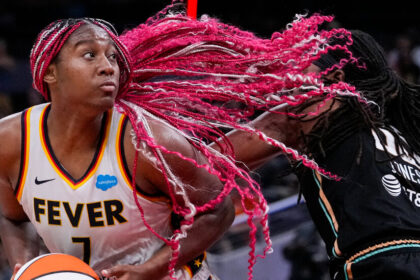 Aliyah Boston of the Indiana Fever has officially arrived