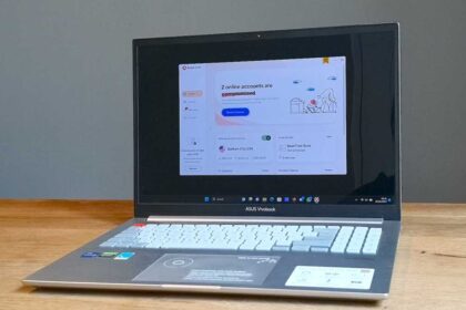 Avast One Windows dashboard running on an Asus Vivobook Pro 16X OLED