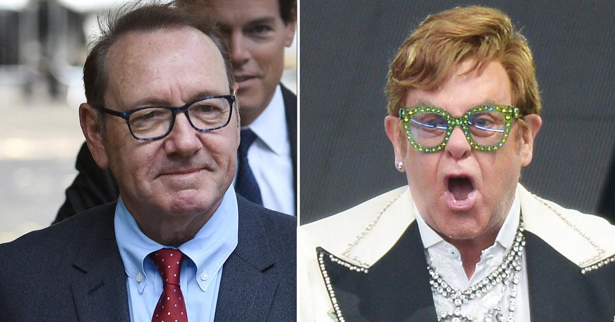 Kevin Spacey accused of assaulting man for Elton John's Party