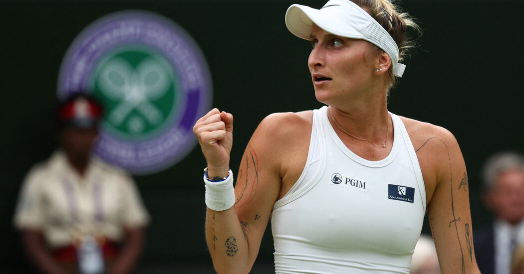 Marketa Vondrousova wins Wimbledon against Ons Jabeur