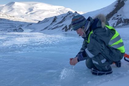 Melting Arctic glaciers are exposing new sources of planet-warming methane