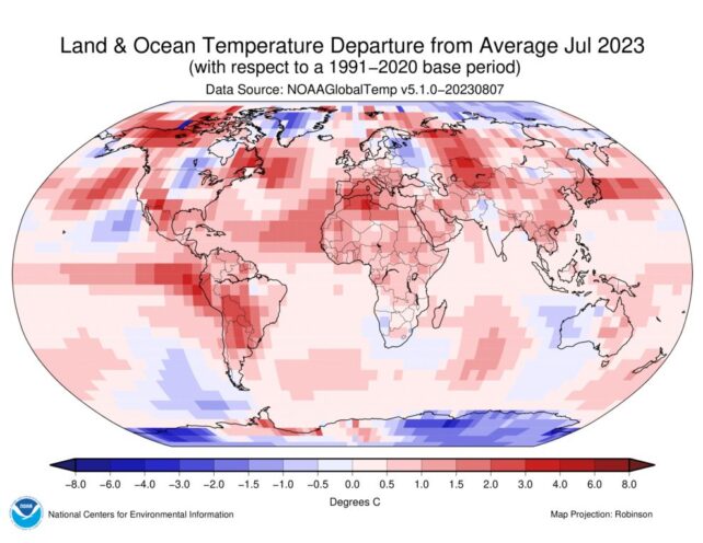 July Was Hottest Month on Record, But 2024 Looks Even Hotter : ScienceAlert