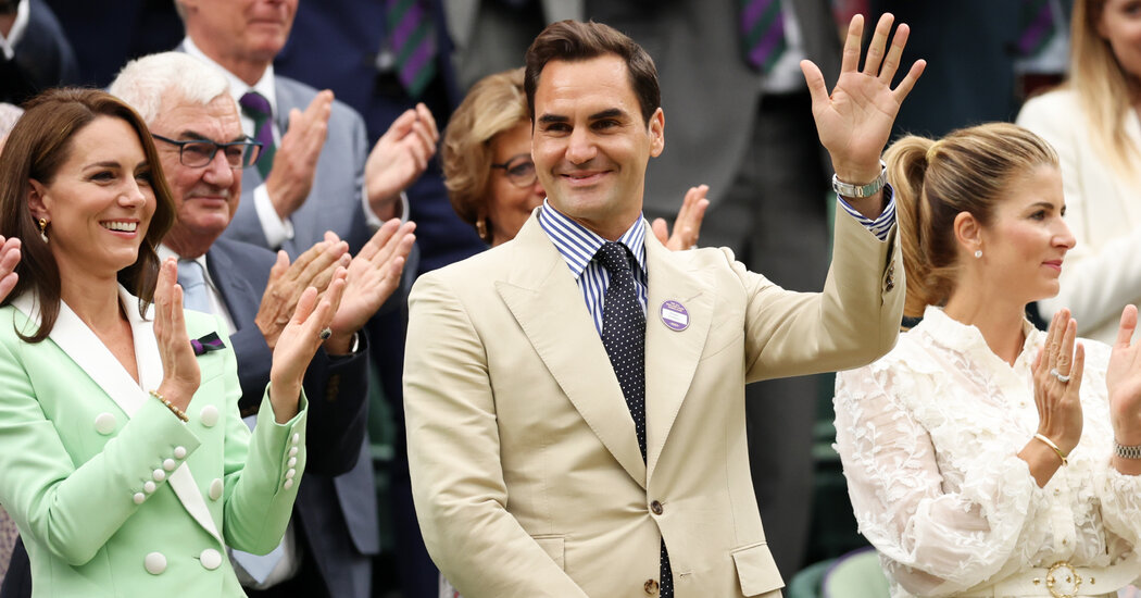 Roger Federer Is Having Fun in Retirement