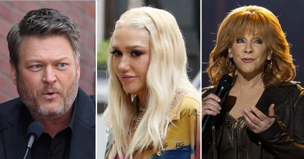 Blake Shelton Refuses to Pick Sides Over Wife Gwen Stefani's Feud with Reba McEntire on 'The Voice': Sources