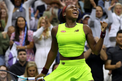 Coco Gauff Wobbles, Then Steals the Show at the U.S. Open