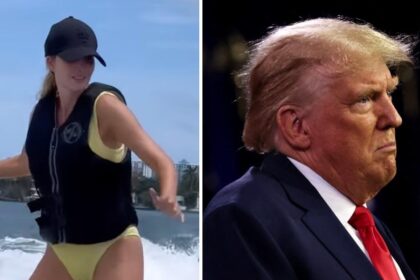 Ivanka Trump Hits the Waves in Miami While Daddy Donald's Criminal Battles Heat Up