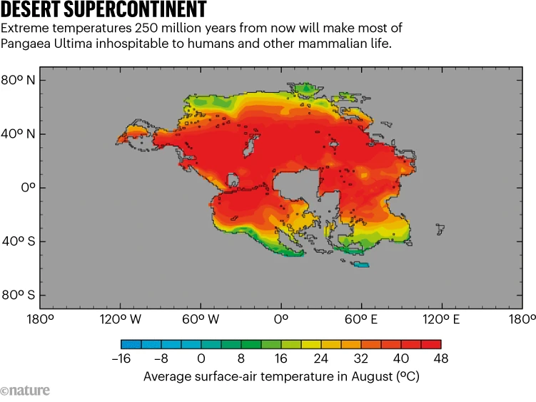 Pangaea Ultima, the Next Supercontinent, May Doom Mammals to Far-Future Extinction