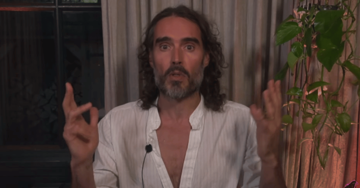 Russell Brand Breaks Silence in Conspiracy-ridden Video After Sex Scandal