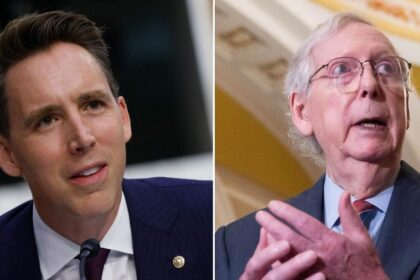 Sen. Josh Hawley 'Concerned' Mitch McConnell Will Hurt Republicans in 2024