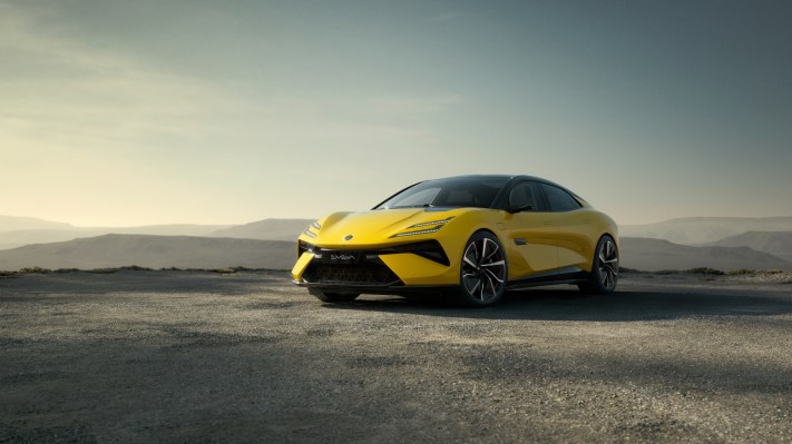 The Lotus Emeya is a super speedy EV sedan designed to take on Porsche