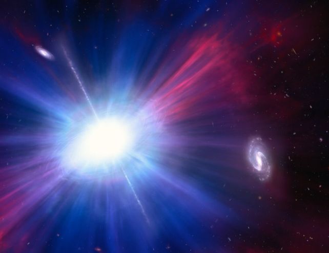 Bizarre Rare Space Explosion Seen Somewhere It Shouldn't Be : ScienceAlert