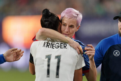 Megan Rapinoe’s injury during NWSL Championship robs her of ‘perfect ending’ with OL Reign