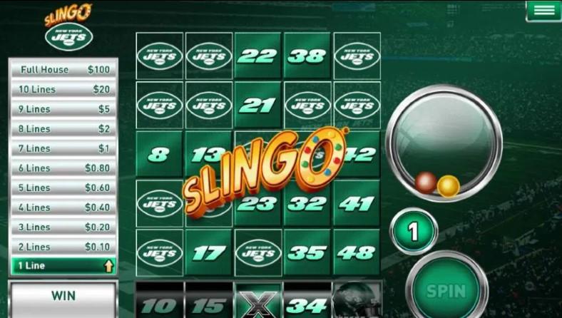 New York Jets Slingo Game Review