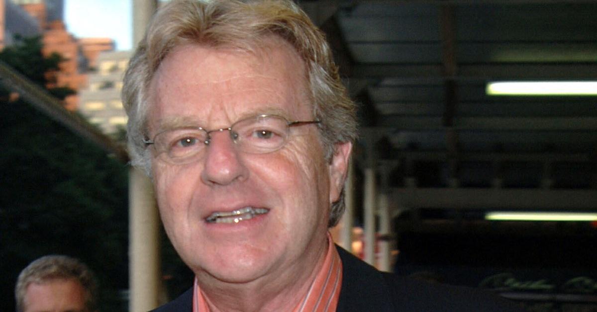 Fans Outraged After Jerry Springer Is Left Out of 2024 Emmys 'In Memoriam'