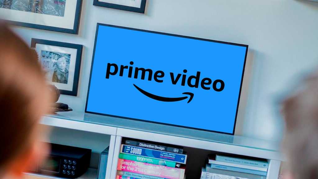 Logo de Amazon Prime Video en una TV