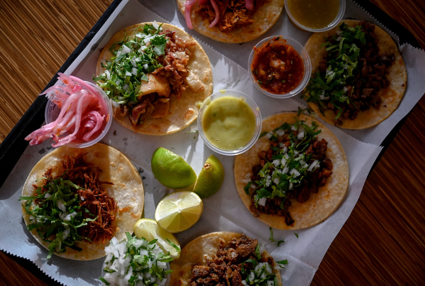 La Calle Taqueria y Carnitas' cheap street tacos are a Denver favorite