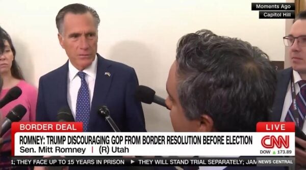 Mitt Romney Says Trump Doesn't Want to Solve the Border Problem (VIDEO) | The Gateway Pundit