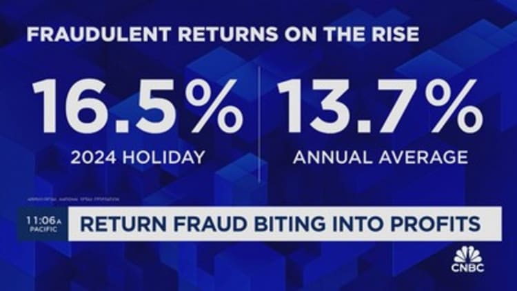 Retail return fraud is rising as consumers send back holiday purchases