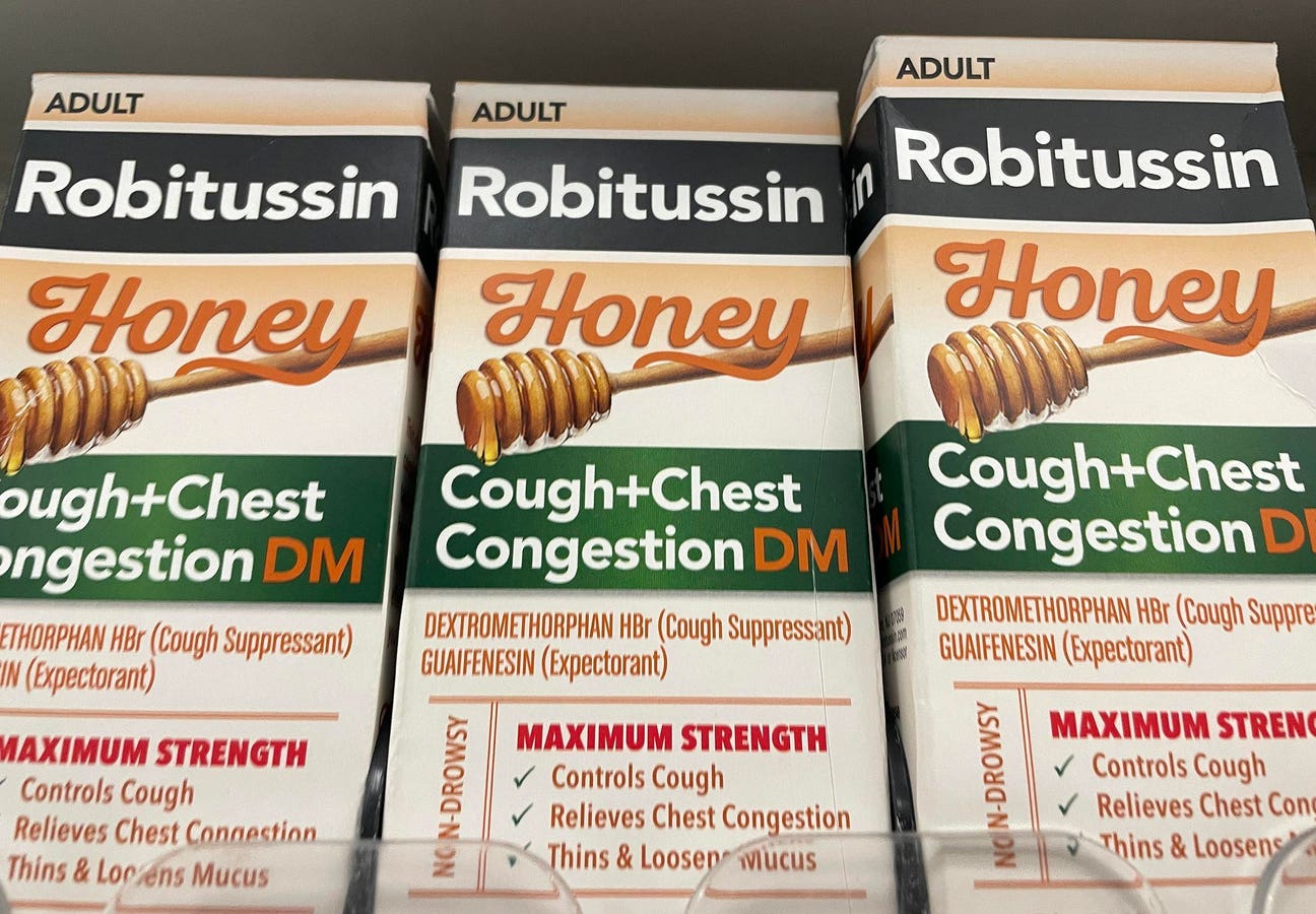 Robitussin Cough Cold Medicine Recall: Risk Of Microbial Contamination