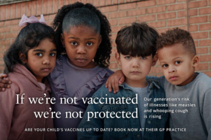 Childhood vaccination ad campaign launches in the U.K.