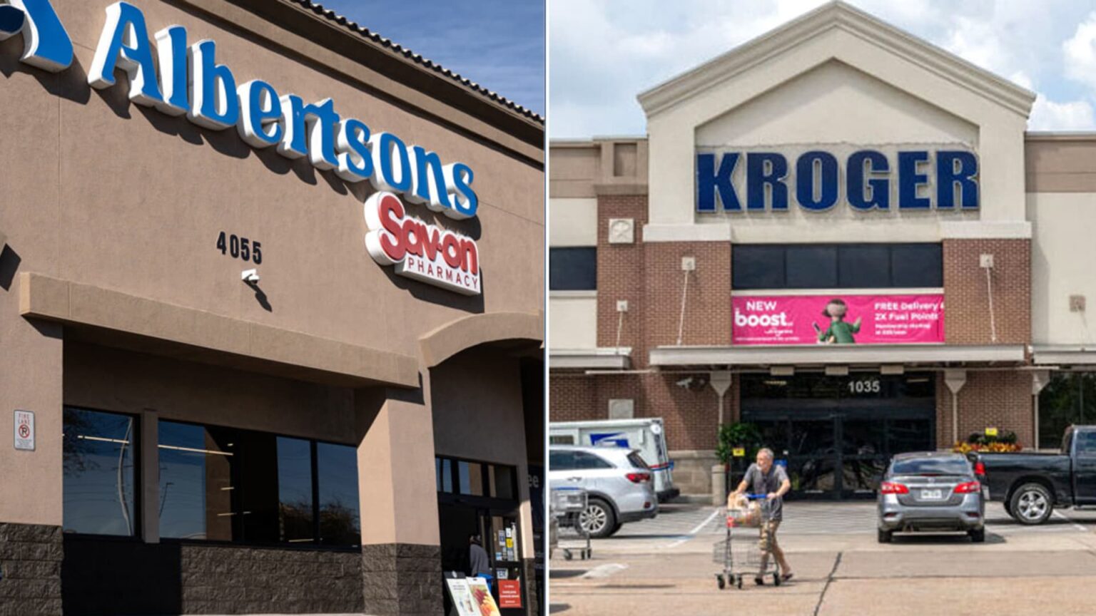 FTC sues to block Kroger Albertsons grocery store merger