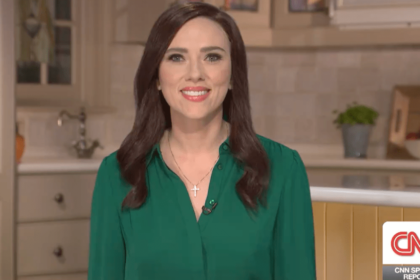 Scarlett Johansson Appears on 'SNL' as Senator Katie Britt: Video