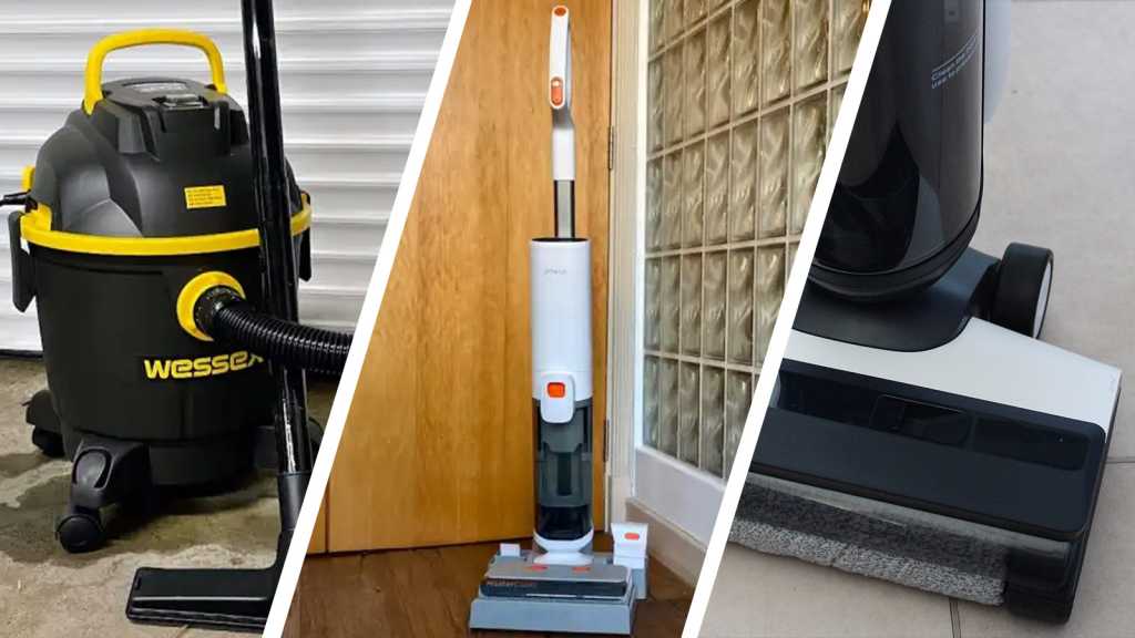 Wet and dry vacuums from Wessex, Ultenic and Tineco