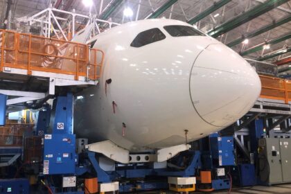 Boeing expects slower production increase of 787 Dreamliner