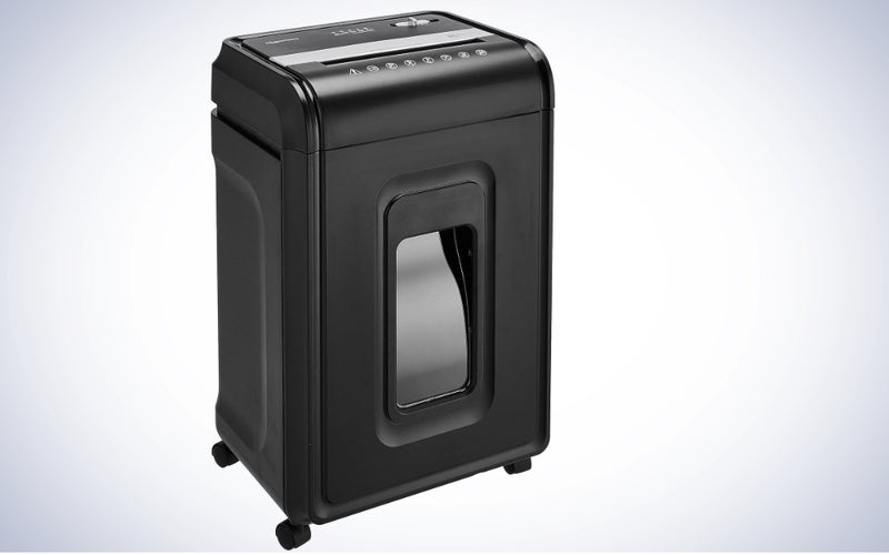 The best paper shredders for small offices on a plain white background.