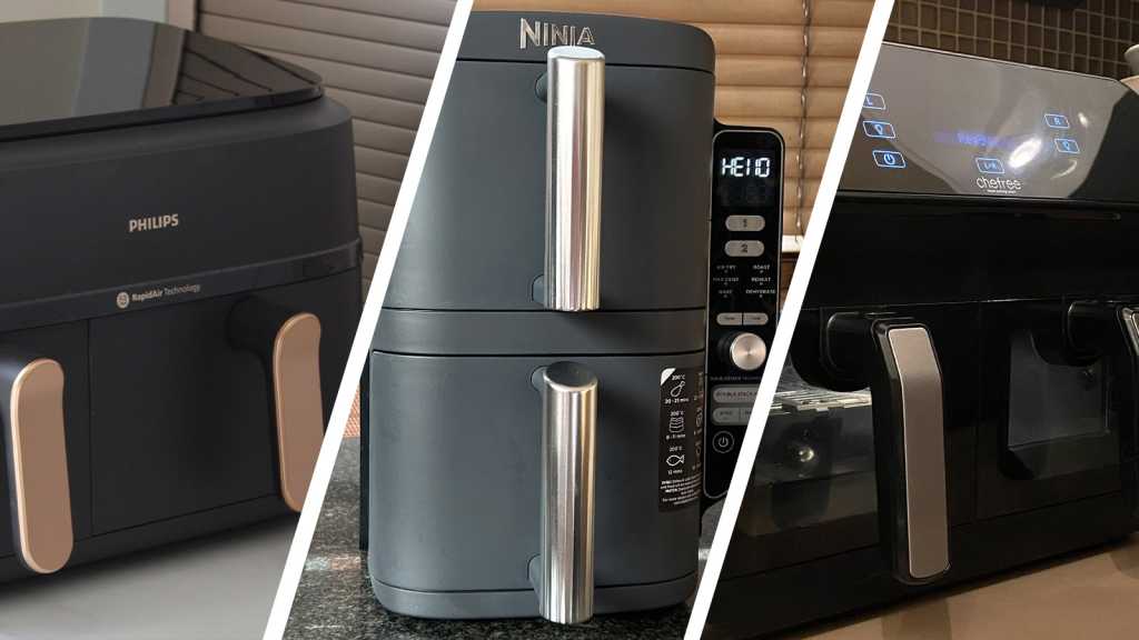 Philips, Ninja and Chefree dual-drawer air fryers