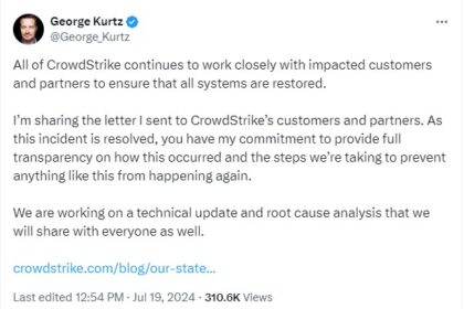 CrowdStrike's IT outage makes it clear why cyber resilience matters